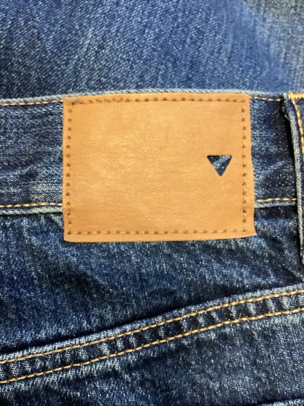 Zara HIGH-WAIST CROSSOVER WAIST WIDE LEG JEANS Size 8 - Picture 9 of 13